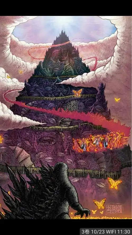 idw漫画哥斯拉入地狱3