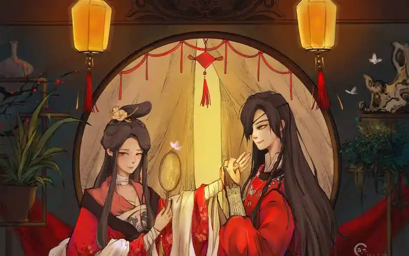《天官赐福》哥哥和三郎的婚礼,我的快乐又回来了,开心09
