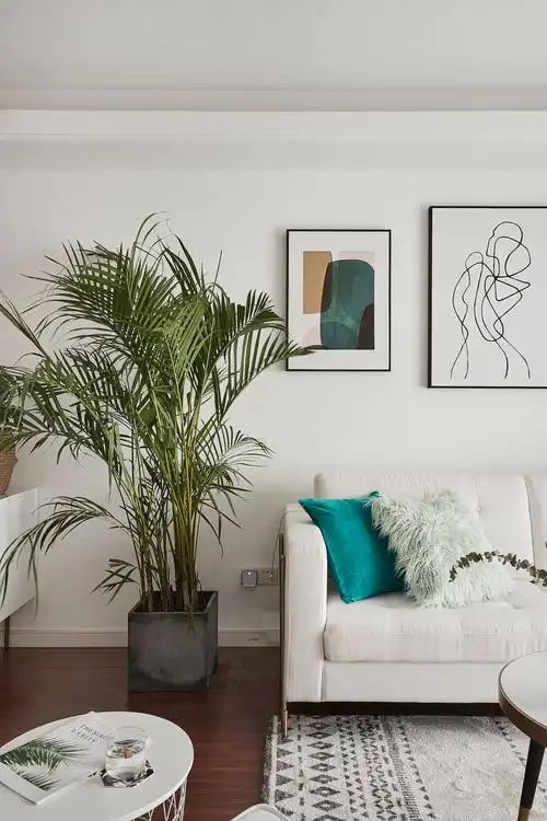 客厅沙发装修效果图平北欧三居客厅装饰图片