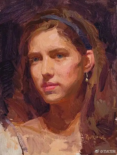 彩头##油画##油画肖像