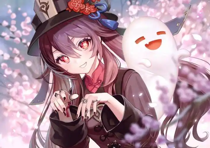 胡桃同人壁纸精选打扫卫生原神八