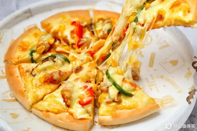 自制纯手工大披萨料足味美超长瀑布拉丝健康实惠吃着老过瘾了