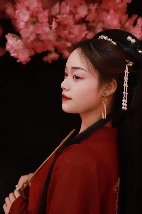 林花谢了春红,太匆匆. #汉服 #古风 #愿所求皆所愿 #红 - 抖音