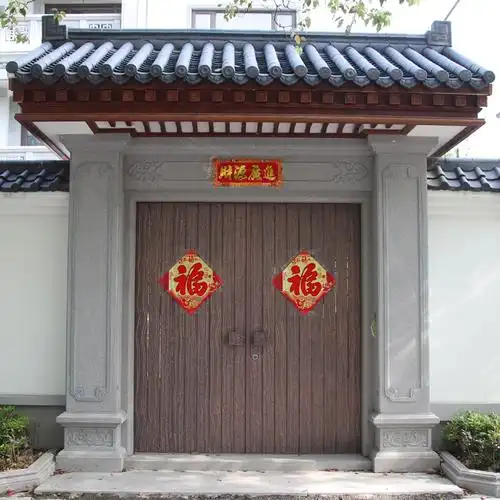 农村别墅大门家用防爆铸铝门庭院门双开门进户对开门甲级防盗门