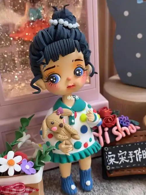 超轻粘土手工  #粘土教程  #我的粘土世界