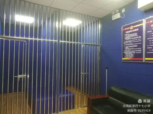 警校携手 震撼教育 参观集贤镇派出所有感