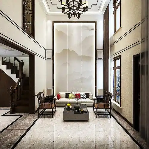 新中式别墅设计案例居众装修网新古典住宅设计范例专区提供独特的新