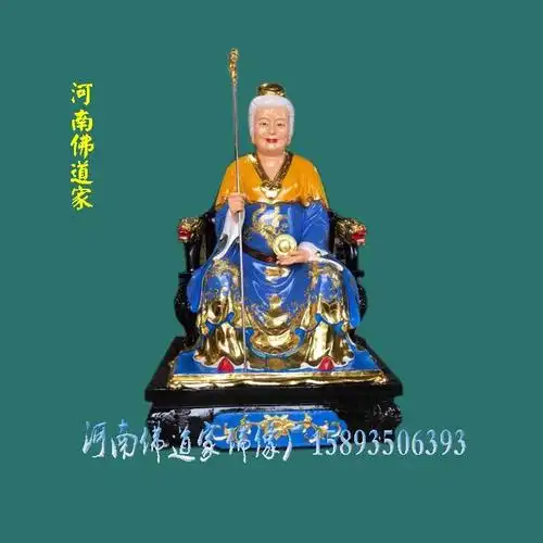 九莲圣母神像莲花仙姑佛像十二老母树脂像定制优质神像供应