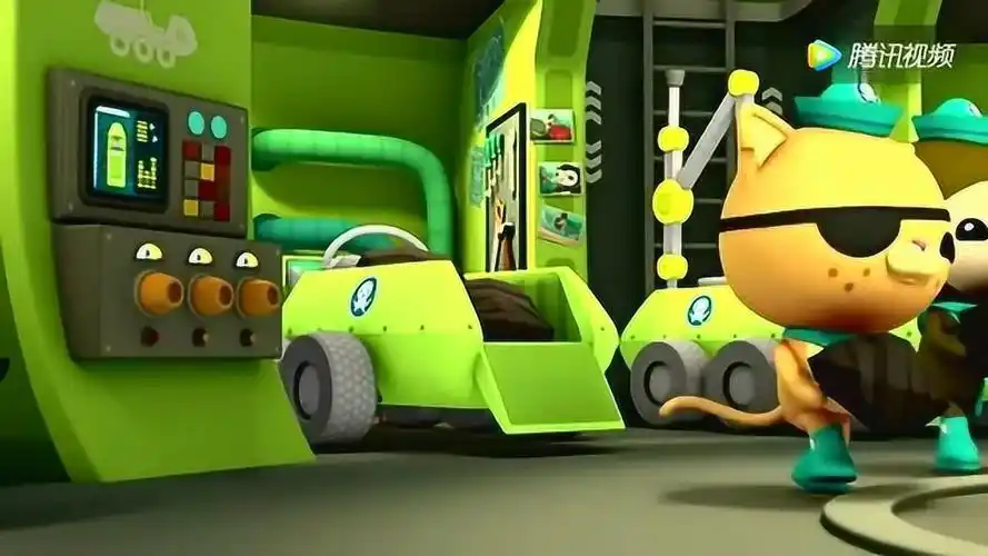 海底小纵队:章鱼实验室刚建成,结果它被海洋生物切断了电源!