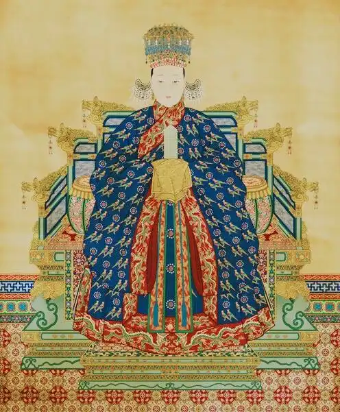 明朝皇后有好多中服饰,当然不止四种,只是其中有三种多见于画像,而且