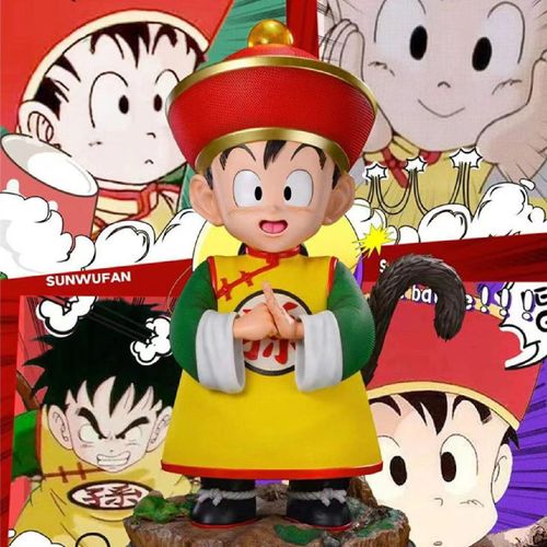 七龙珠gk 站姿拜年小悟饭 孙悟饭 特典悟饭 手办公仔盒装摆件