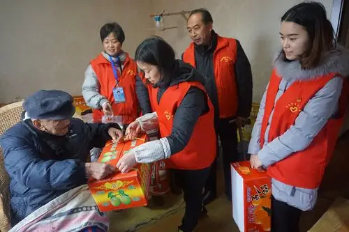 寒冬送温暖情系老人心