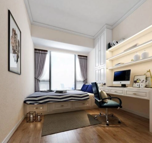 卧室现代榻榻米三居室装修