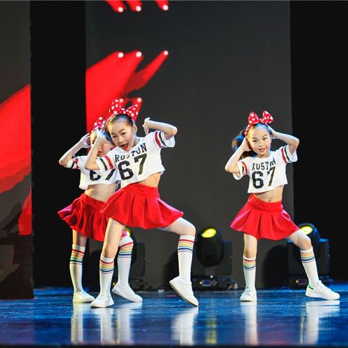 六一儿童节爵士舞演出服幼儿园男女现代舞街舞啦啦操啦啦队表演服