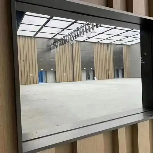 厂家供应单向透视玻璃审讯室单面镀膜可视防紫外线偷窥镜玻璃