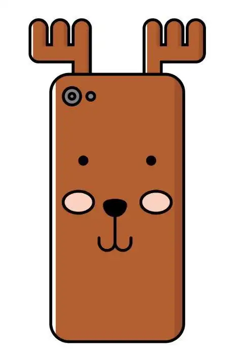 简笔画可爱手机壳