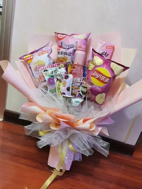 六一儿童节礼物零食花束
