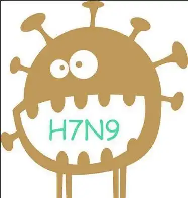 卡通病毒简笔画圆的病毒细菌象概述样式 向量例证