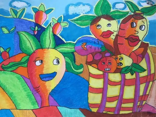 用色彩画亮生活,我们在少儿创意画室等你