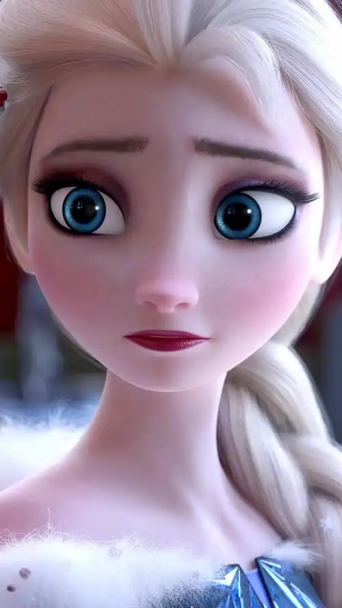 冰雪奇缘爱莎唯美手机壁纸