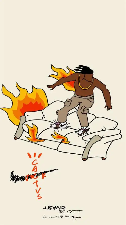 travis scott炫酷帅气高清手机壁纸