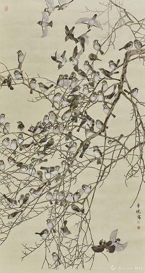 "青春心印"第三届关山月美术馆青年工笔画展