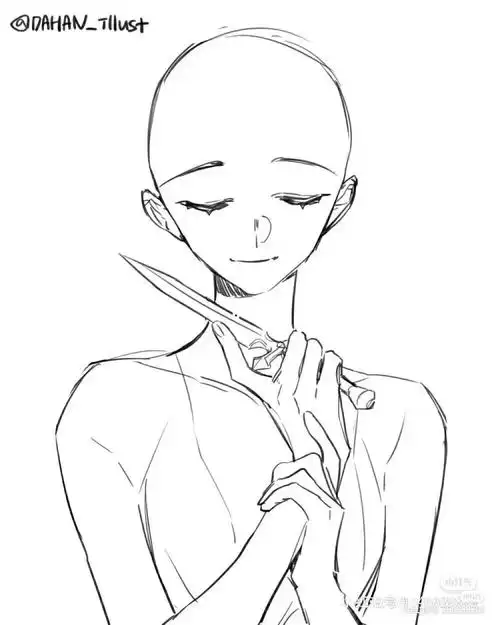 看到这张人物模板突发奇想