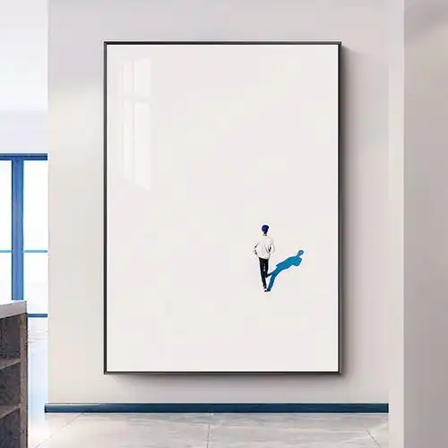 觅画极简艺术艺术客客厅壁画抽象玄关挂画现代简约现代装饰画