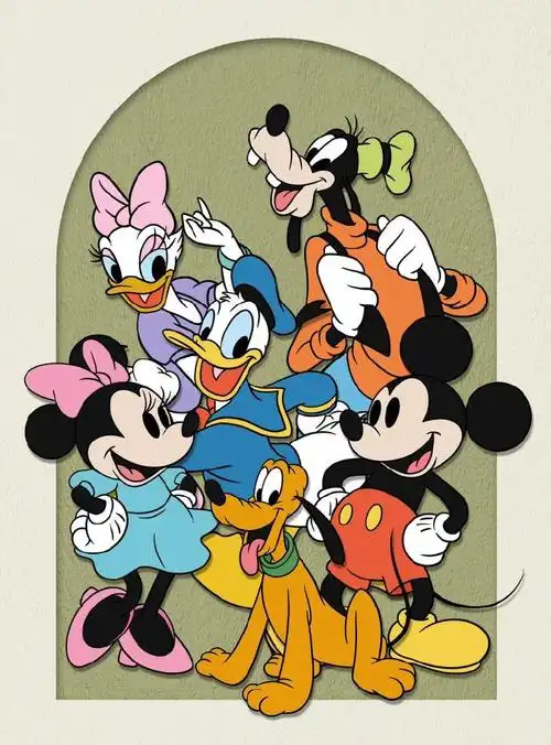 迪士尼人物##二次元新鲜事