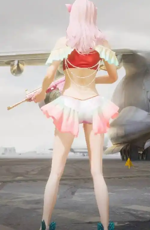 和平精英中女性的乳液太白了_和平精英女英雄去掉所有服装不遮挡星月