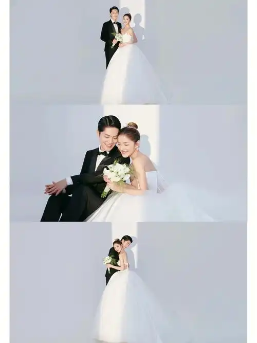 光影婚纱照盲选不会出错的室内婚纱照风格