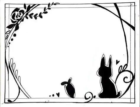 的清新手绘边框装饰矢量素材边框装饰花纹素材卡哇伊手帐边框简笔画