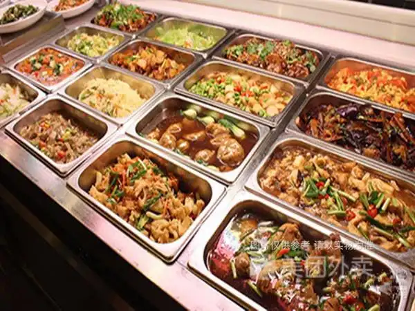 红烧带鱼套餐清炒冬瓜推荐菜:大家福中式快餐(群益店)位于湖州市德清