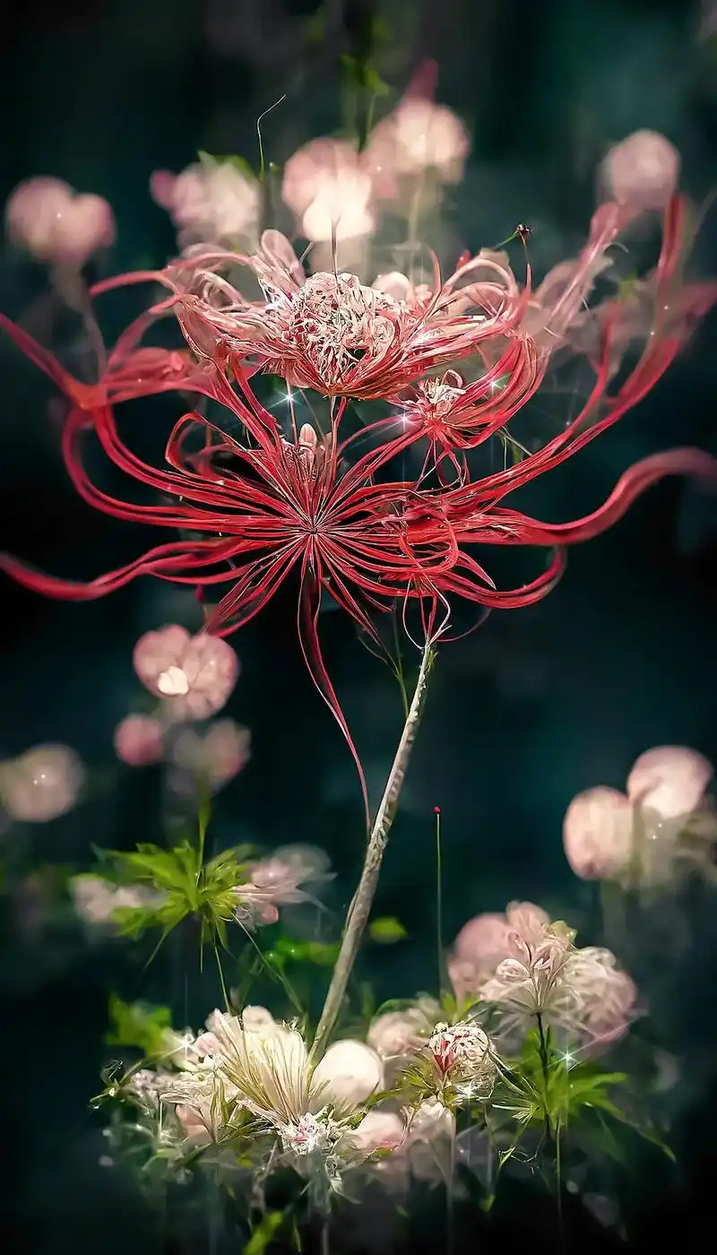 彼岸花花语:无尽思念绝望的爱情,只看到了它的美艳,却没读懂它 - 抖音