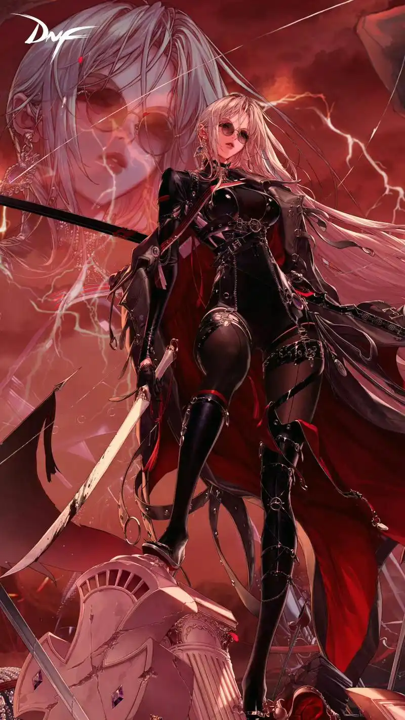 dnf壁纸图集:角色三次觉醒立绘——鬼剑士·女