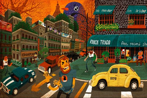 欧洲动漫小镇木质1000片成人拼图现代罗马儿童益智玩具送女生礼物