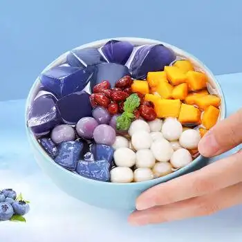 星空冰粉粉家用冰凉粉配料组合伴侣冰冰粉星空冰粉200克2罐无品