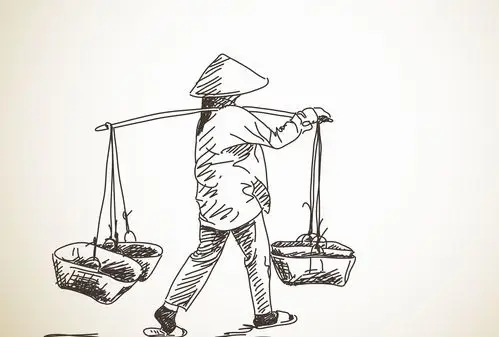 姑且将担观音归结为老行当的一种,所谓担观音,是以挑担观音菩萨神像走