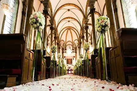 教堂婚礼布置效果图