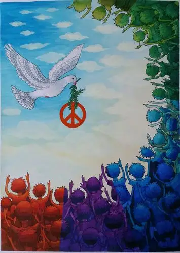 2016—2017世界和平海报绘画大赛全国赛区获奖名单公布啦