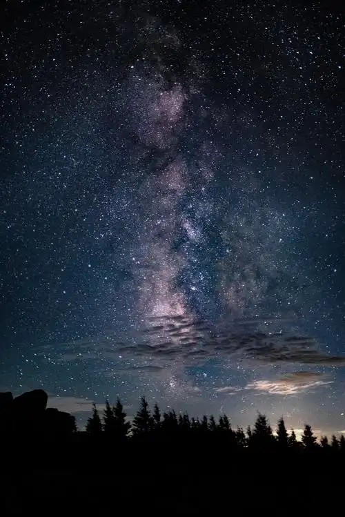 星河浩瀚,星光璀璨,既是黑暗,也是黎明.#星空91 #银河  - 抖音