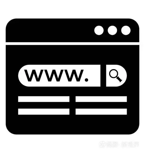 网页与网页搜索栏与 http 表示网站图标
