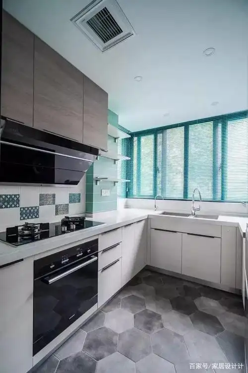 16款u型厨房设计实拍图,实用超乎想象
