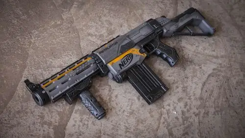 手工重涂nerf软弹枪复仇a0713游戏玩家个性礼物科幻电影道具定制