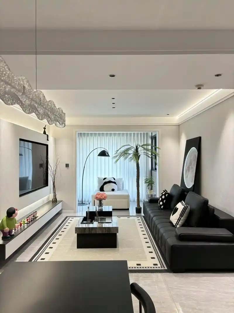 很庆幸第一次装修,就装出理想中的家,现代简约风,107平花费15万