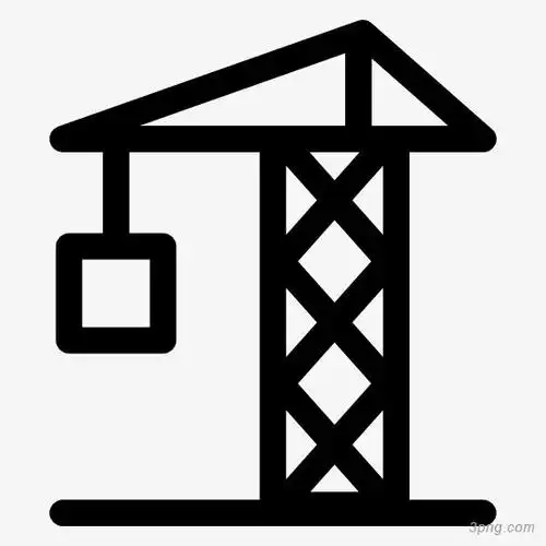 起重吊车图标png素材透明免抠图片动植人物