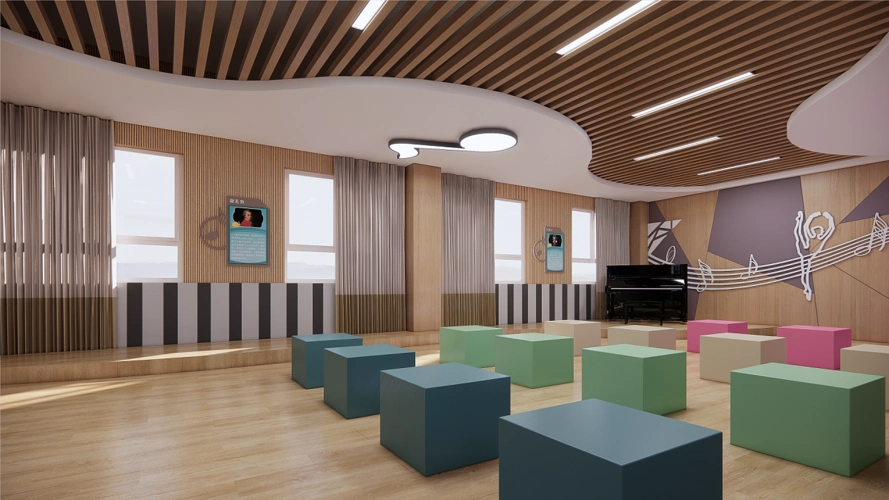 某学校音乐教室