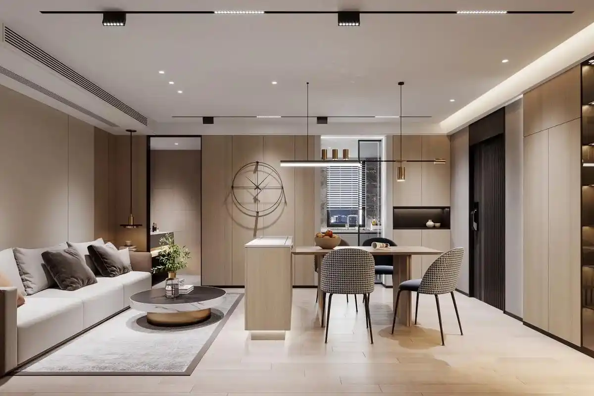 原木轻奢.现代简约风格的装修一直深受大家的喜爱,这种风格强调 - 抖