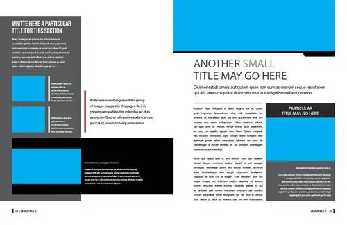 企业设计画册产品集创意宣传画册杂志排版indesign模板id源文件