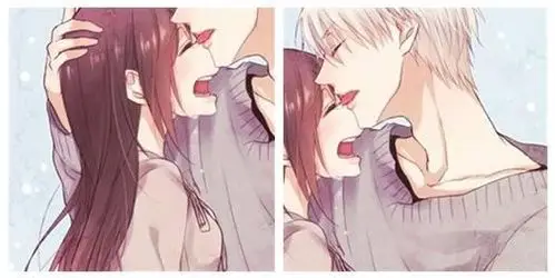 动漫男强吻女图片大全